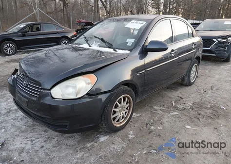 2009 Hyundai Accent Gls z USA, uszkodzony, nr VIN KMHCN46C49U289229